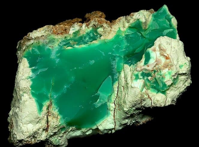 Chrysoprase — Crystals illustration