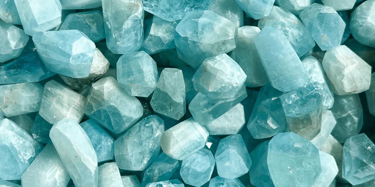 Aquamarine — Crystals illustration