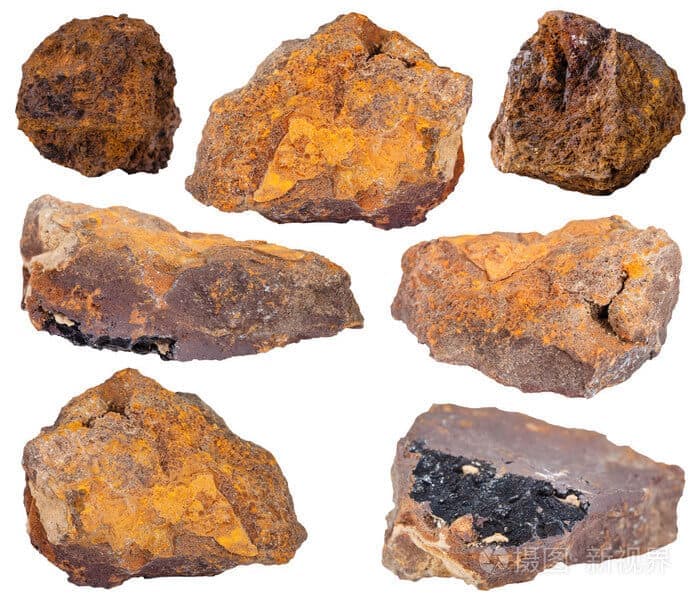 Limonite — Crystals illustration