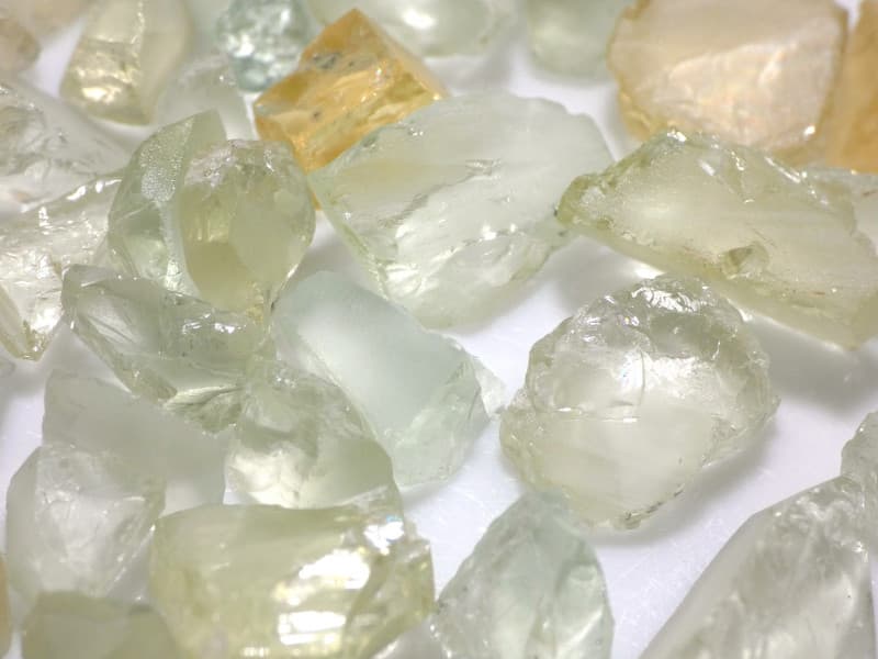 Beryl (Goshenite) — Crystals illustration