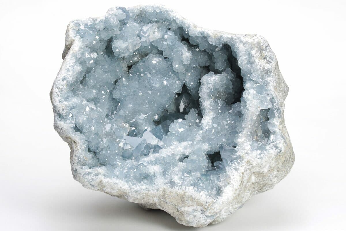 Celestite — Crystals illustration