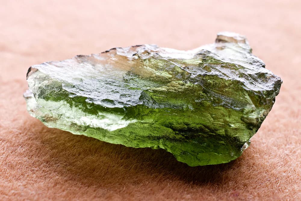Moldavite — Crystals illustration