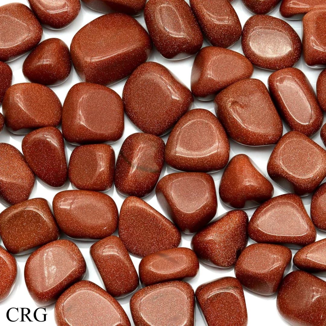 Red Goldstone — Crystals illustration