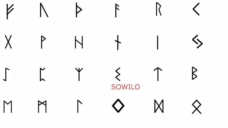 Sowilo (ᛊ) — Runes illustration